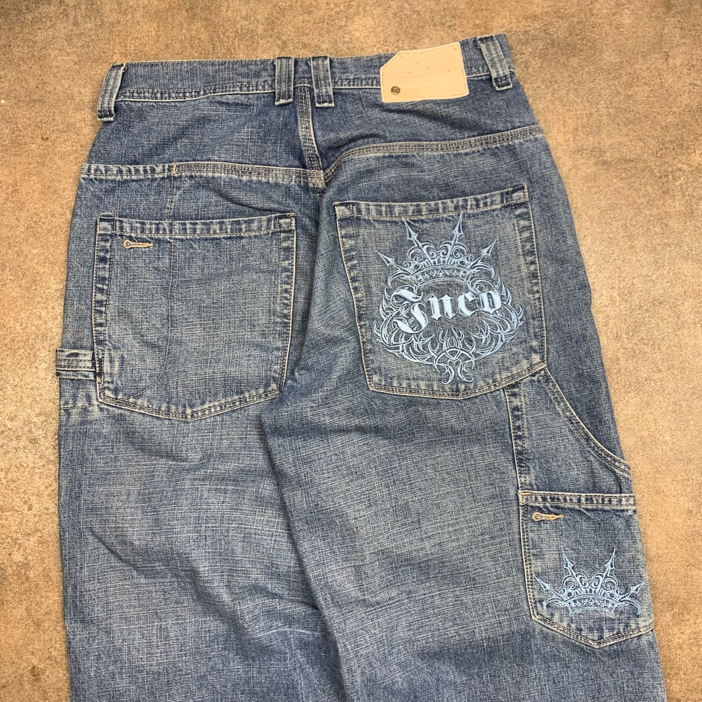 JNCO 00s tribal carpenter jeans