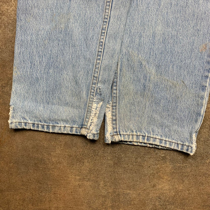 Levi's Silvertab 00s baggy pale blue jeans