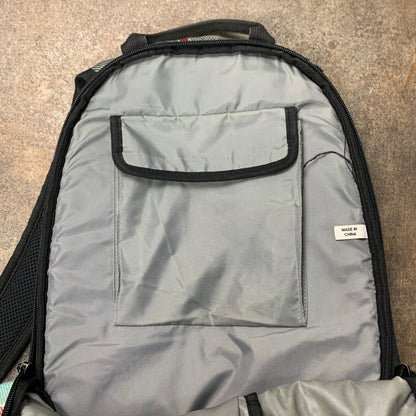 Oxbow 00s utilised plaid backpack