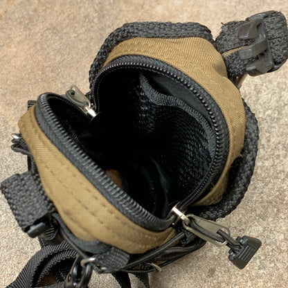 Vintage khaki shoulder bag