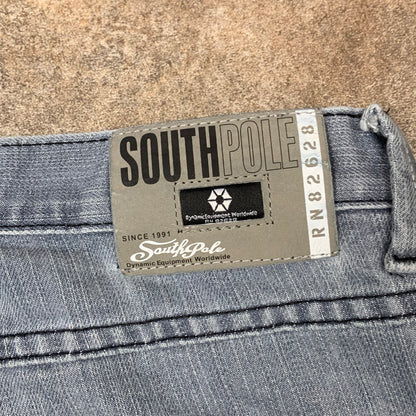 Southpole 00s baggy graphic jeans (30")