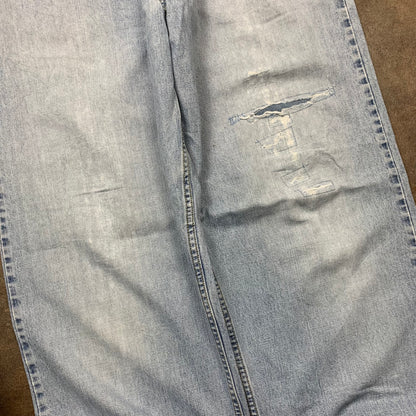 Levi's Silvertab 00s baggy pale jeans (38")