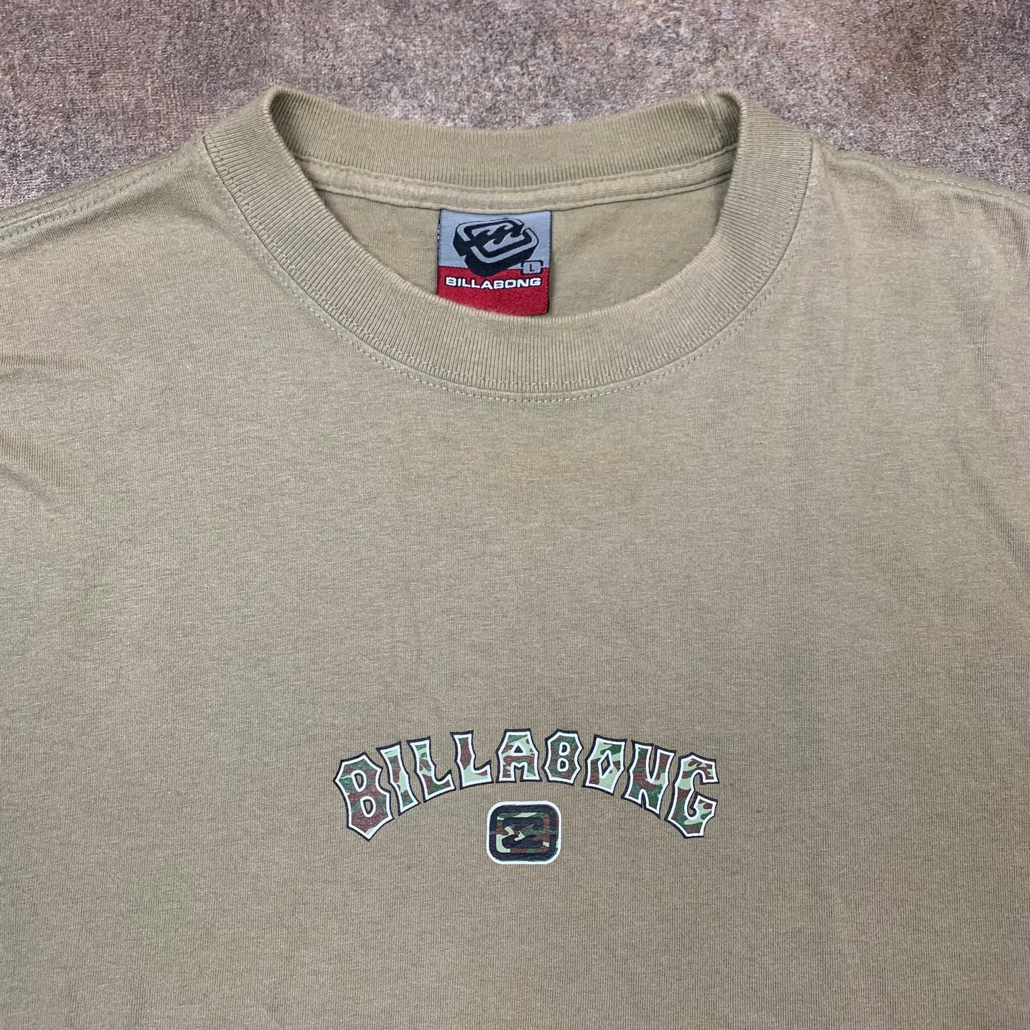 Billabong 00s graphic long sleeve tee (L)