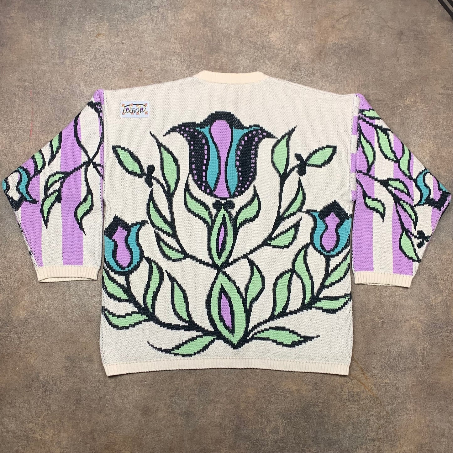 Oxbow 1993 Jacquard graphic knit (S)
