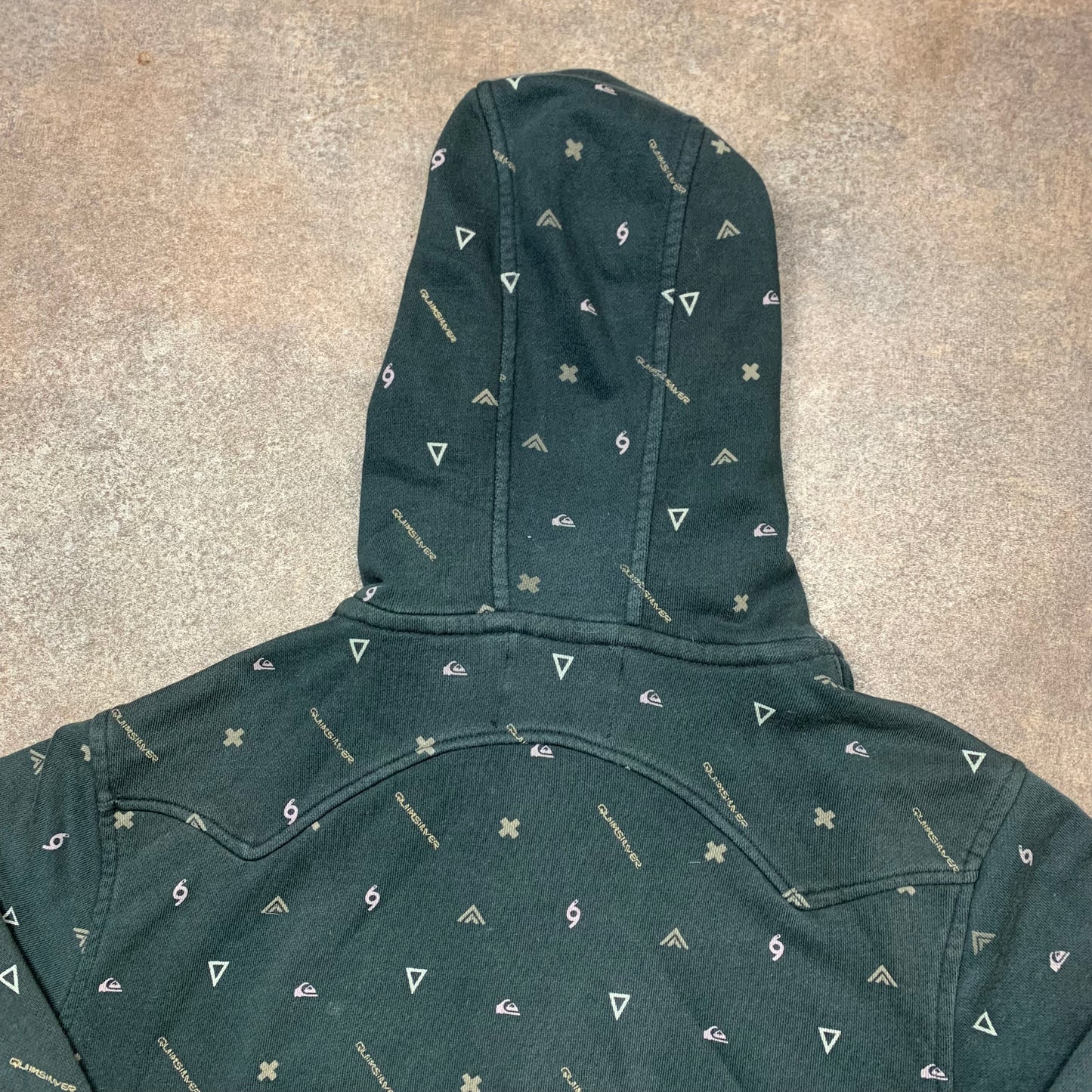 Quiksilver 00s full zip hoodie (S)