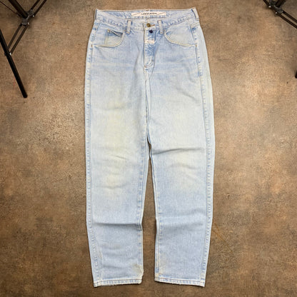 Marithé + François Girbaud 90s pale blue jeans
