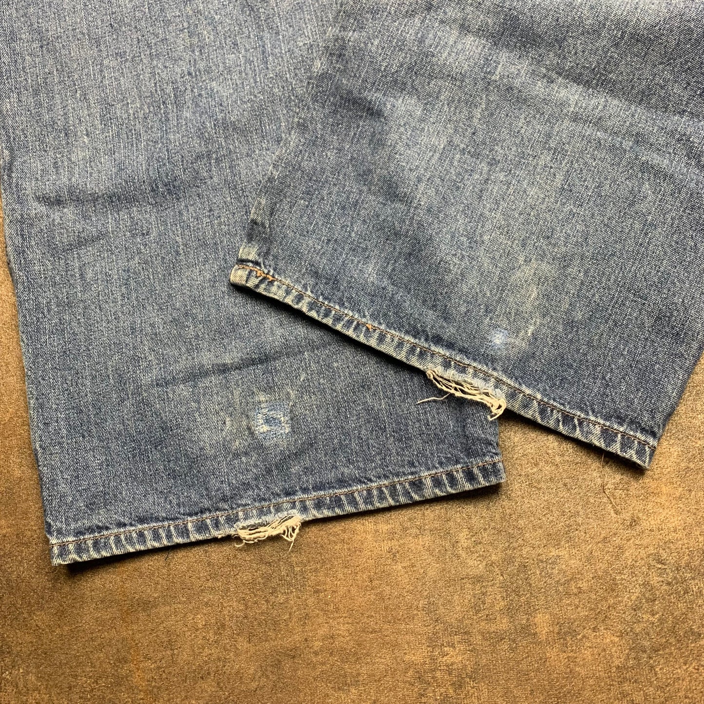 Marithé + François Girbaud 00s baggy blue jeans