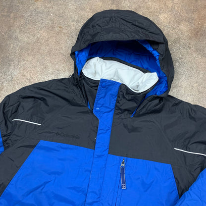 Columbia 00s blue black utilised jacket (L)