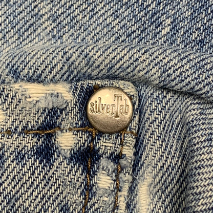 Levi's Silvertab 00s baggy pale jeans (36")