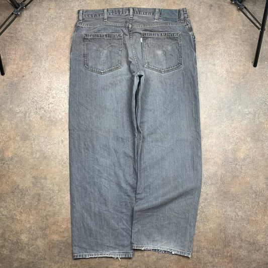 Levi's Silvertab 00s baggy black grey jeans