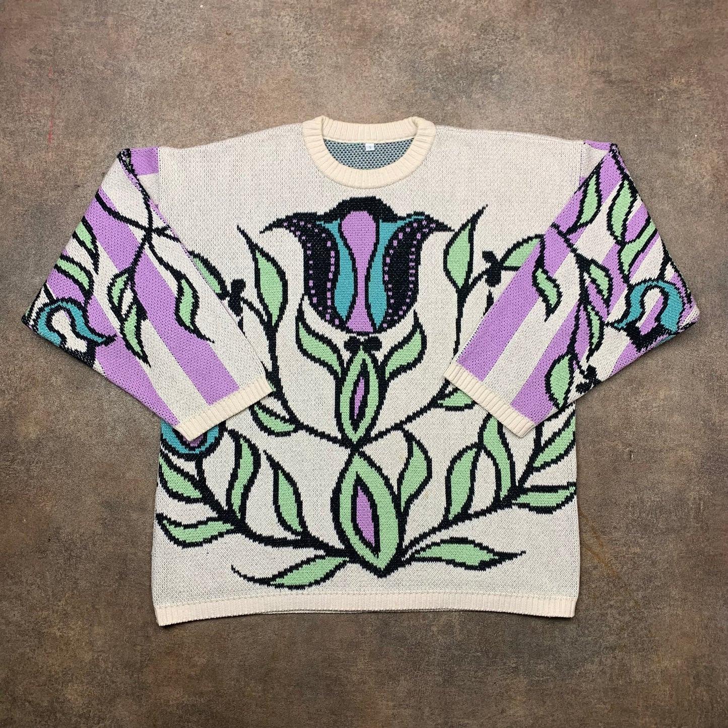 Oxbow 1993 Jacquard graphic knit (S)