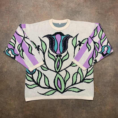 Oxbow 1993 Jacquard graphic knit (S)