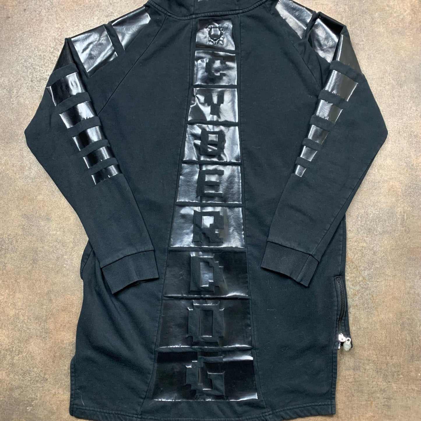 Cyberdog graphic rave zip hoodie