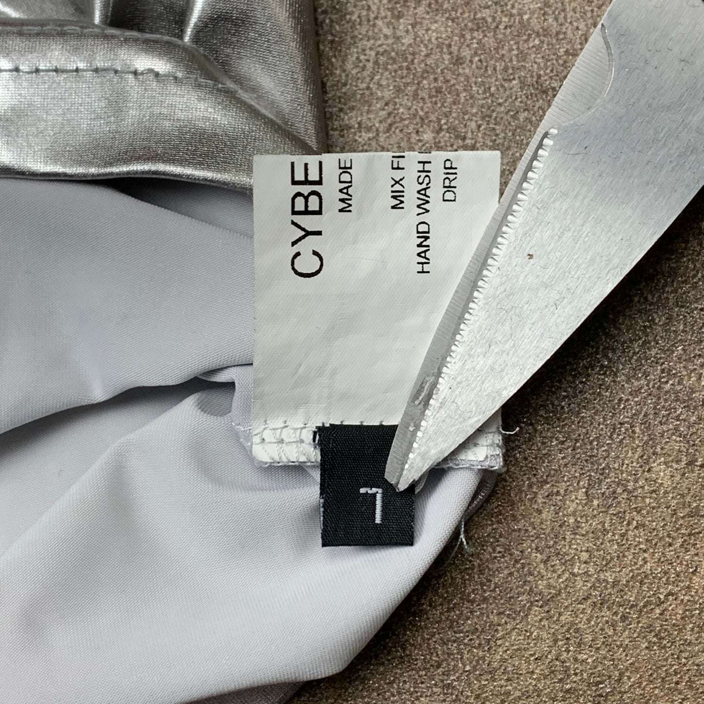 Cyberdog 00s Armor shiny silver vest (L)