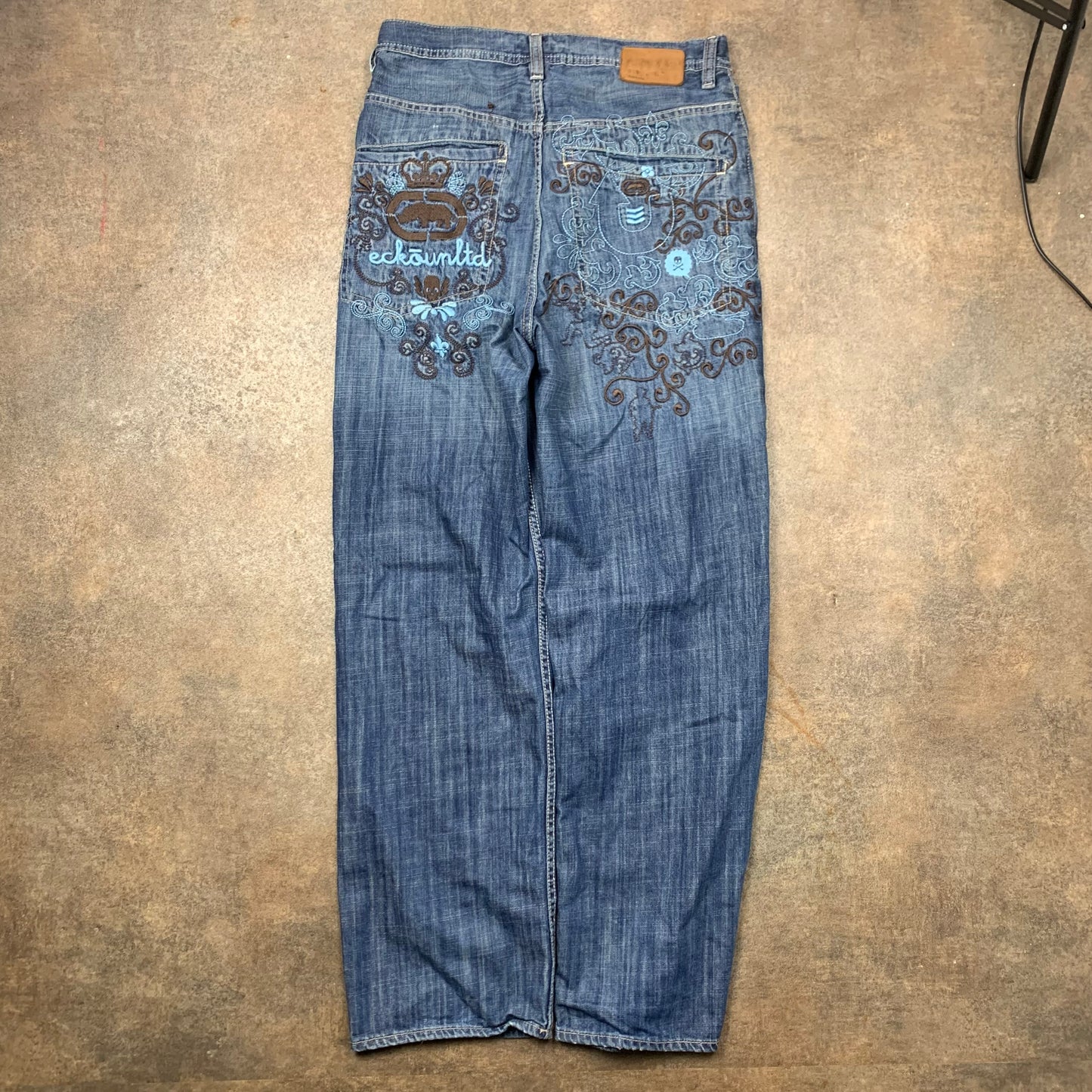 Ecko Unltd. 00s baggy graphic jeans (30")
