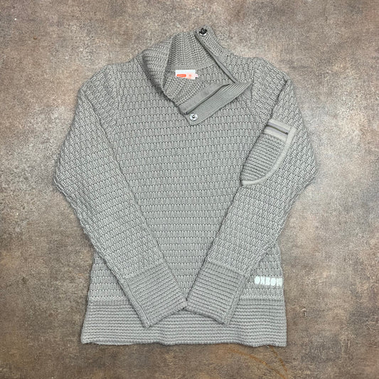 Oxbow 00s asymmetrical zip knit