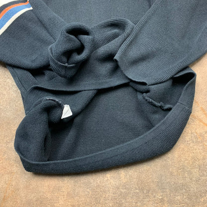 Billabong 90s navy knit sweater (L)