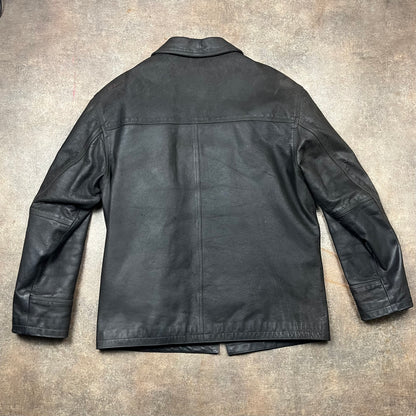 Oxbow 00s leather jacket (L)