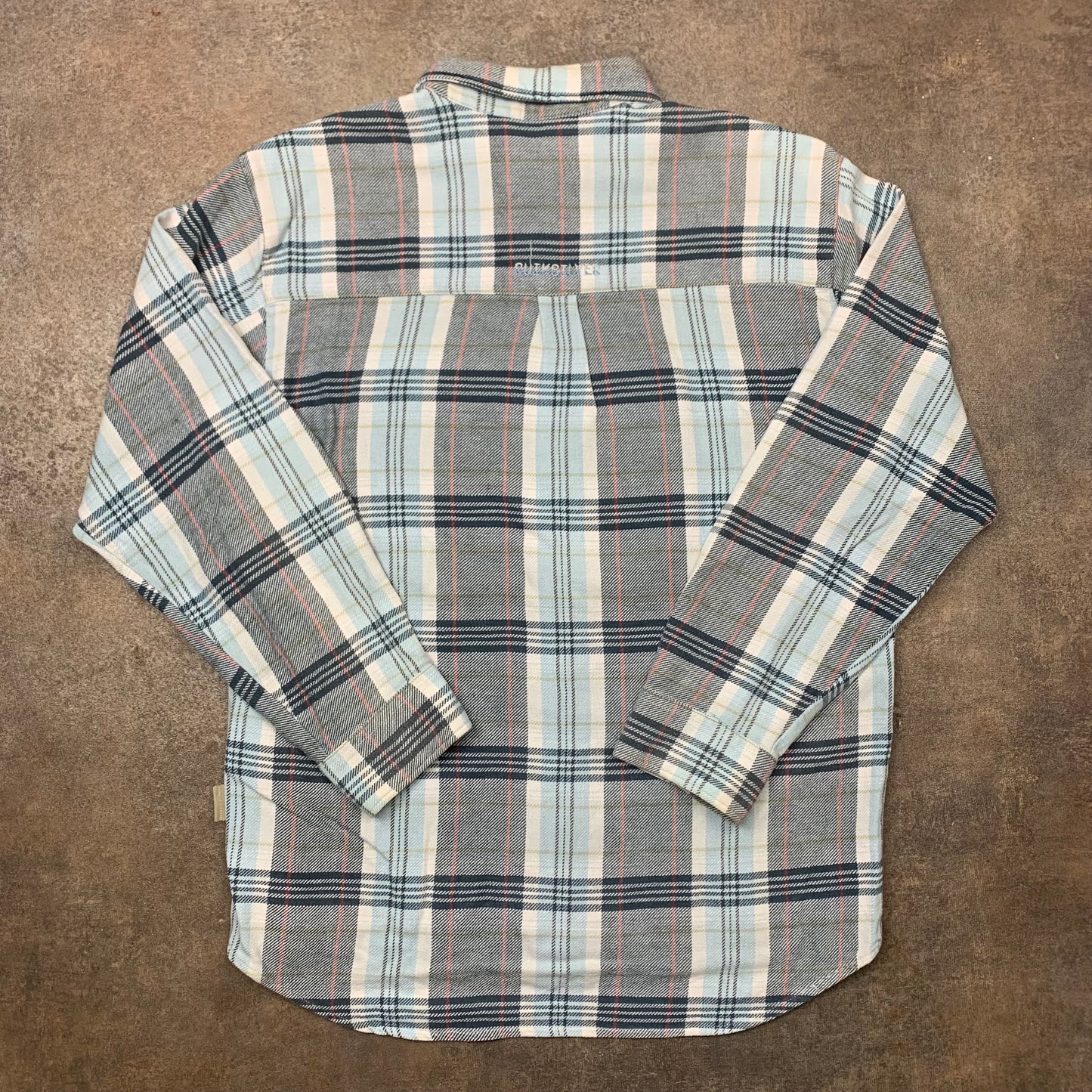 Quiksilver 90s plaid flannel shirt (S)