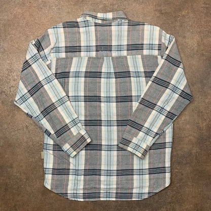 Quiksilver 90s plaid flannel shirt (S)