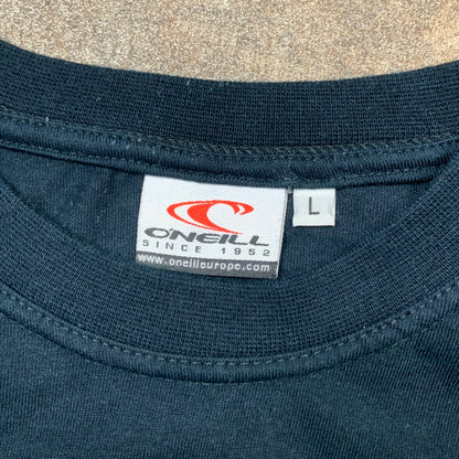 O'Neill 00s navy graphic long sleeve tee