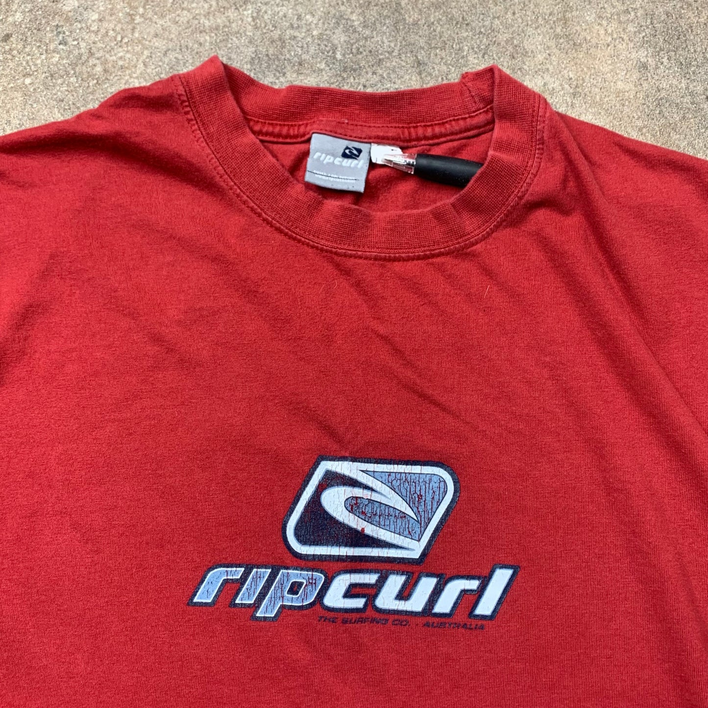 Rip Curl 00s long sleeve graphic tee