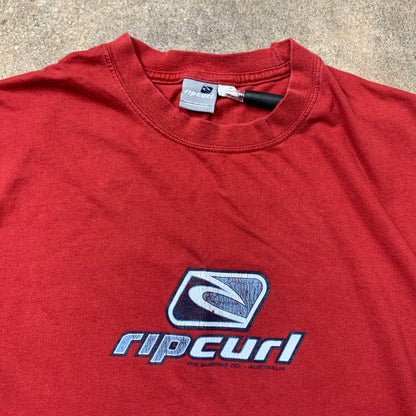 Rip Curl 00s long sleeve graphic tee