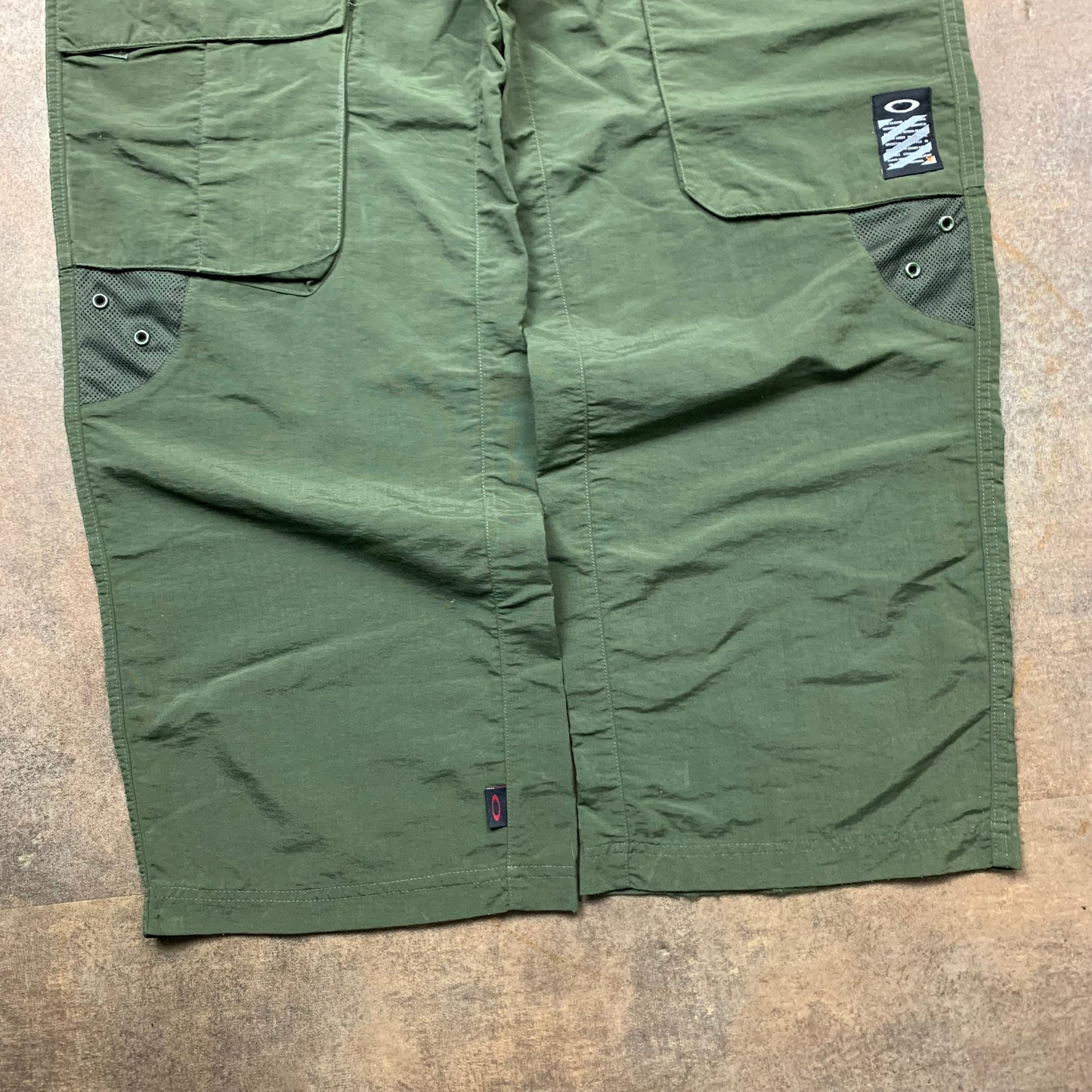 Oakley Software 00s baggy cargo trousers (L)
