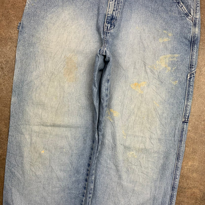 Levi's Silvertab 00s baggy carpenter blue jeans