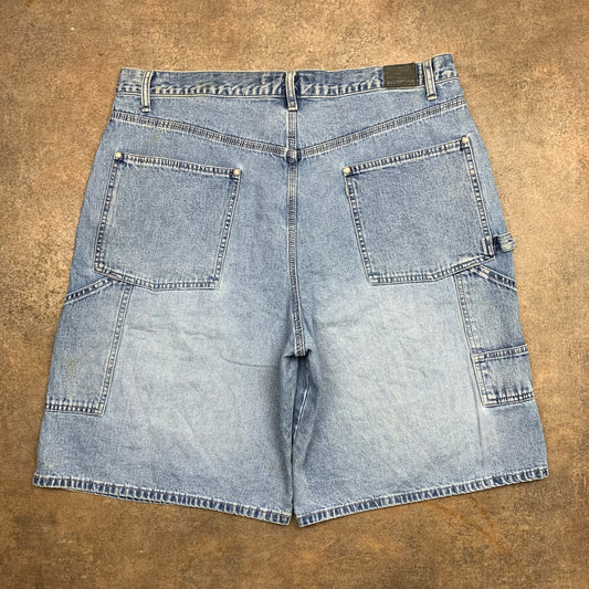 Levi's Silvertab 00s blue baggy carpenter jorts