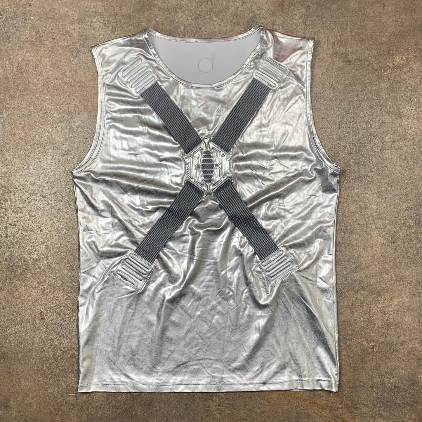 Cyberdog 00s Armor shiny silver vest (L)