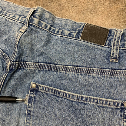 Levi's Silvertab 00s baggy carpenter blue jeans