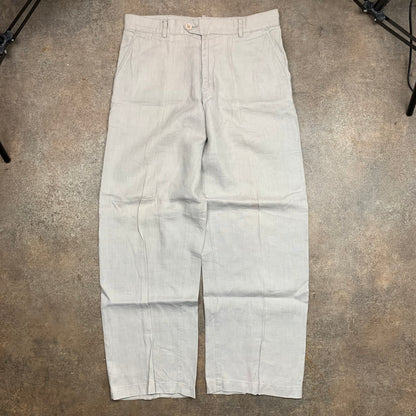 Armani Jeans 00s baggy linen jeans