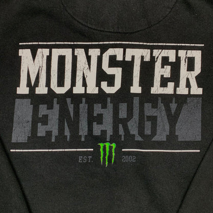 Monster Energy 00s boxy graphic hoodie