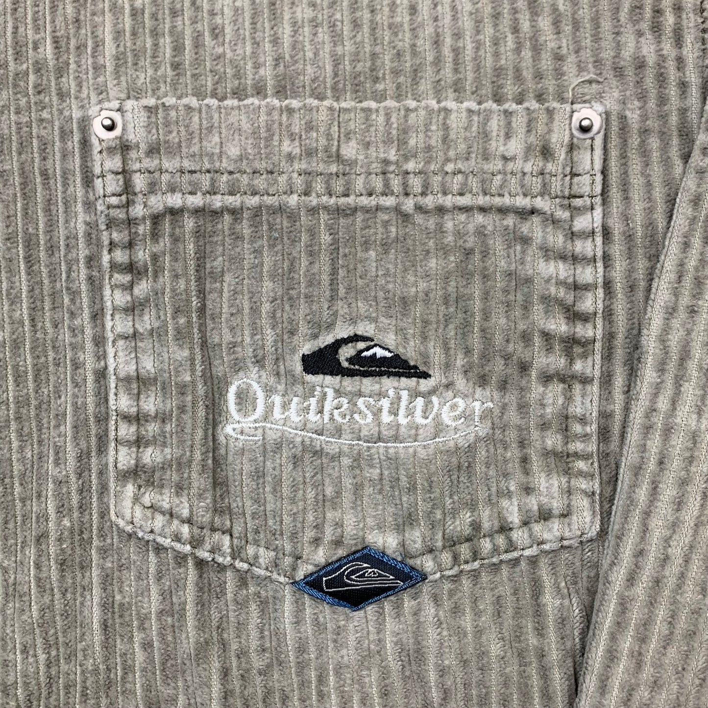 Quiksilver 1990 boxy corduroy jacket (L)