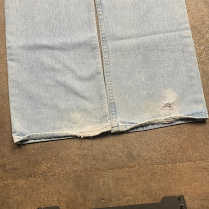 RedBox 00s baggy pale blue denim jeans