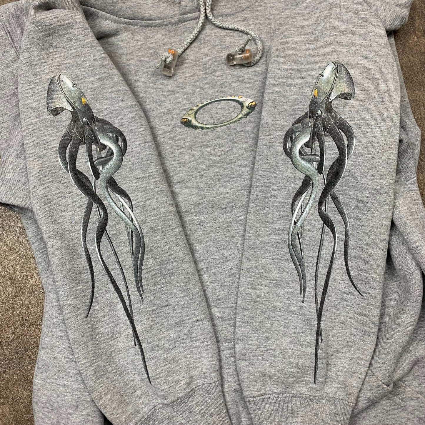Oakley Software 90s cyber squid hoodie (M)