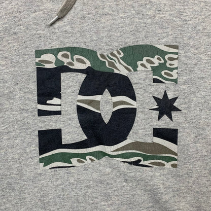 DC Shoes grey camo graphic hoodie
