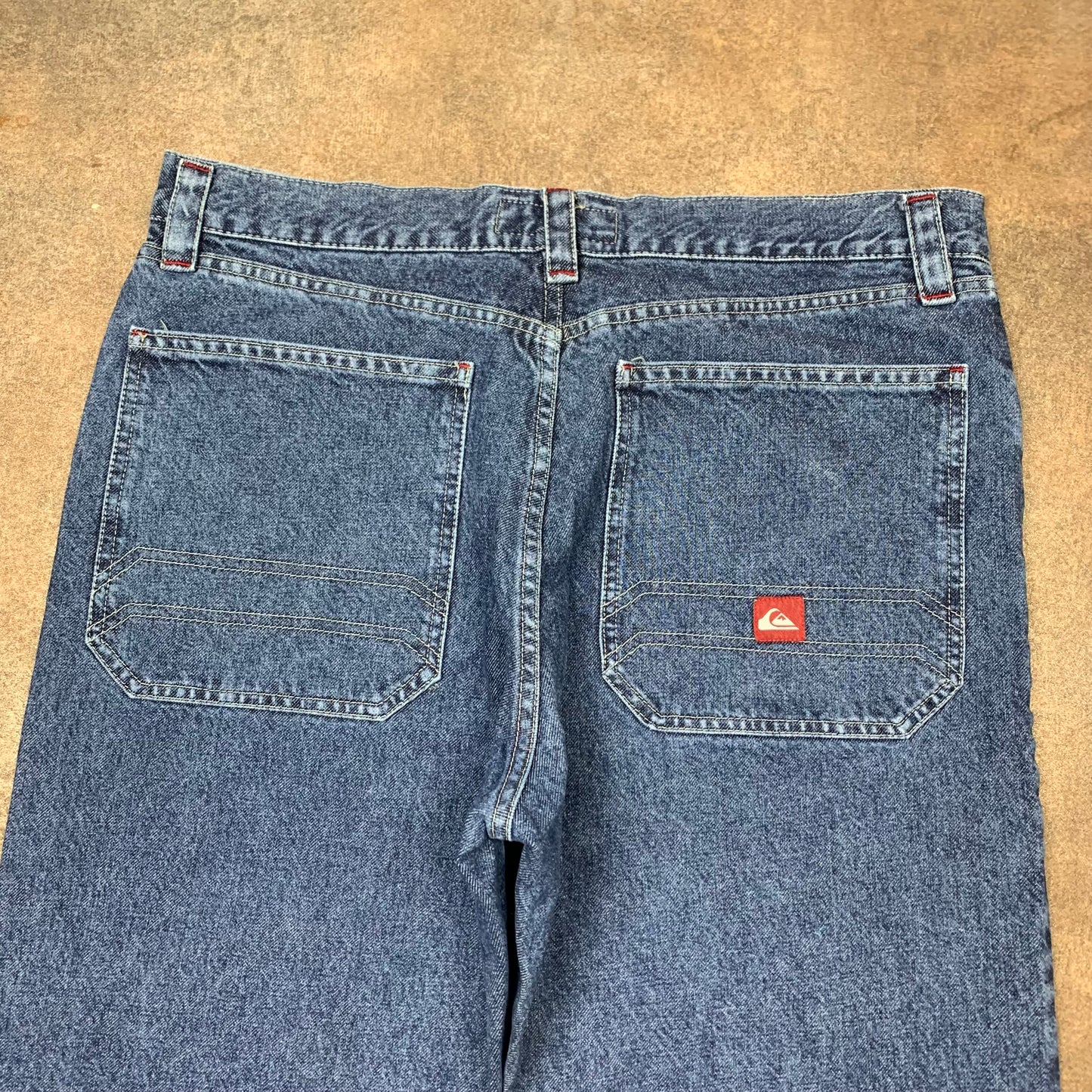 Quiksilver 00s baggy navy jeans