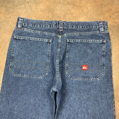 Quiksilver 00s baggy navy jeans