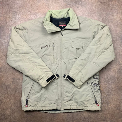 Quiksilver 00s graphic lined jacket (M)