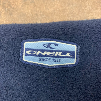 O’Neill 00s reversible plaid navy beanie