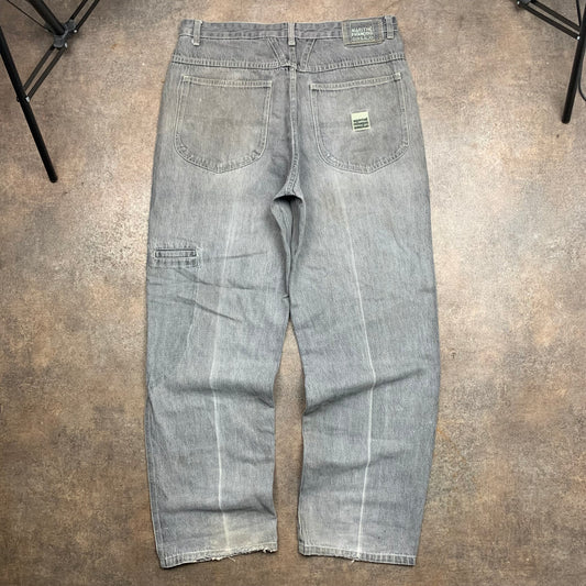 Marithé + François Girbaud 00s grey baggy jeans