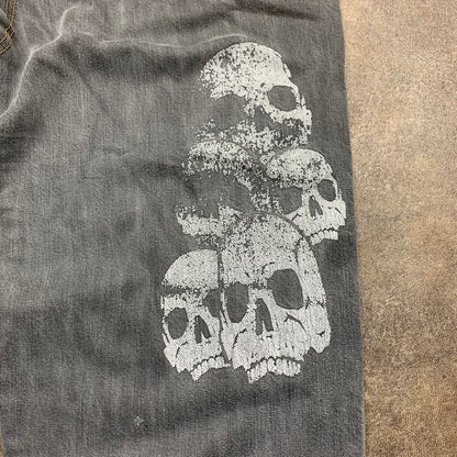 Diabolik Goeland 00s baggy skull jeans