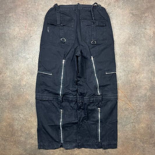Tripp NYC 90s baggy zip off jeans (30")
