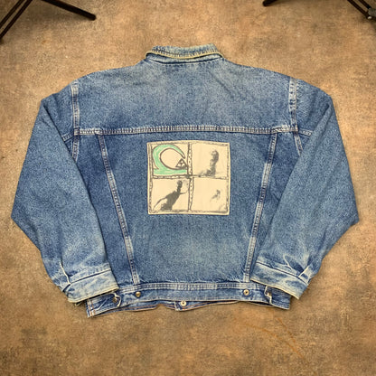 Quiksilver 1989 Tom Carroll graphic jacket