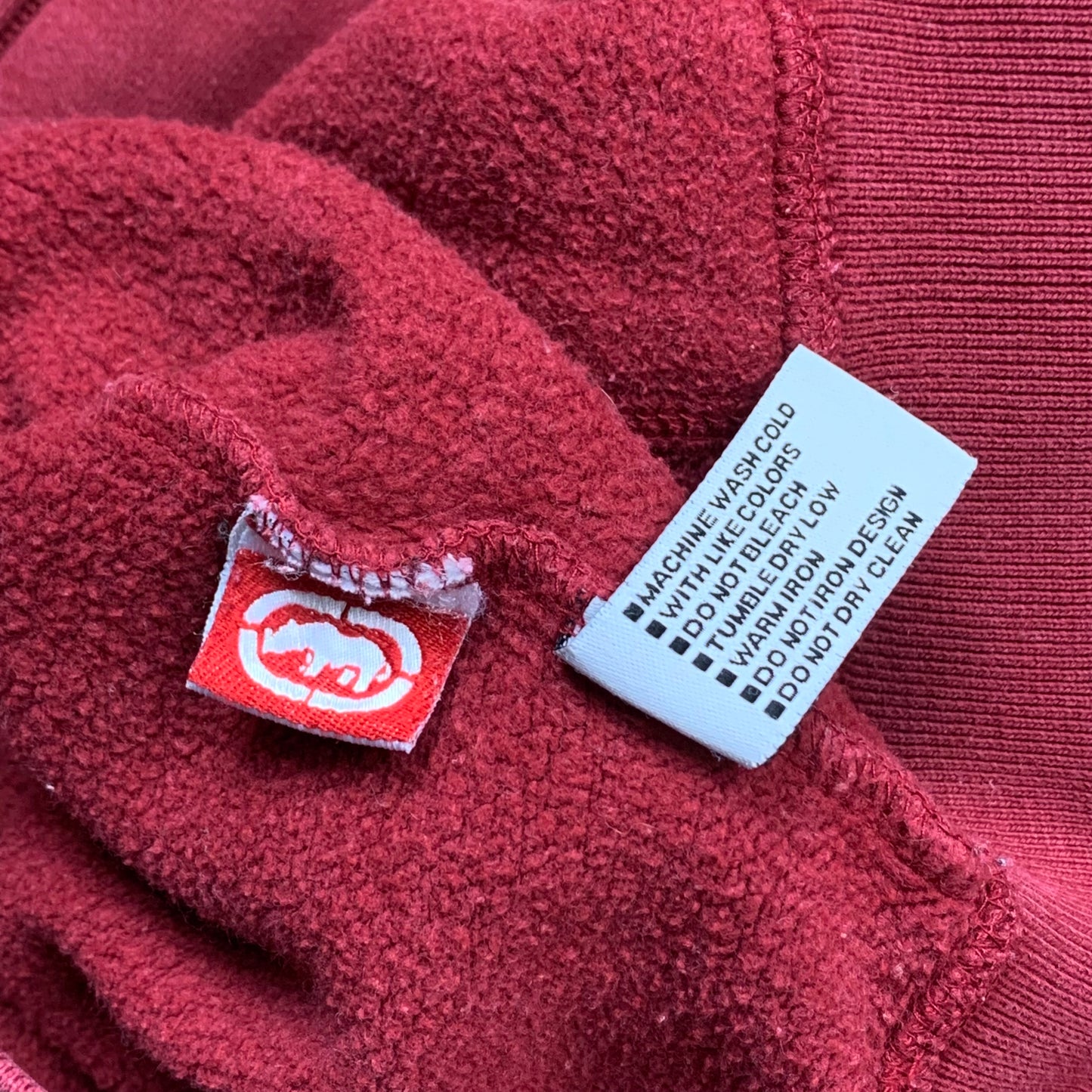 Ecko Unltd. 00s embroidered graphic hoodie (L)