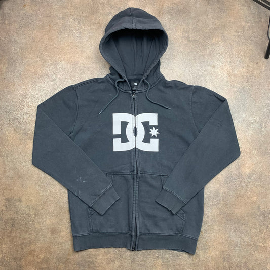 DC Shoes 00s graphic zip hoodie