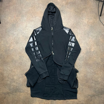 Cyberdog graphic rave zip hoodie