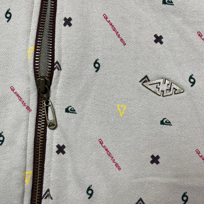 Quiksilver 00s full zip hoodie (M)